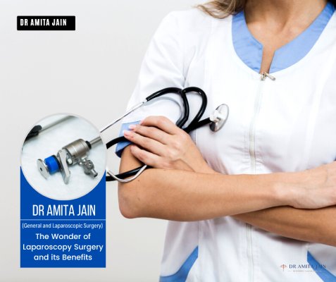 Dr Amita Jain explains benefits of laparoscopy surgery