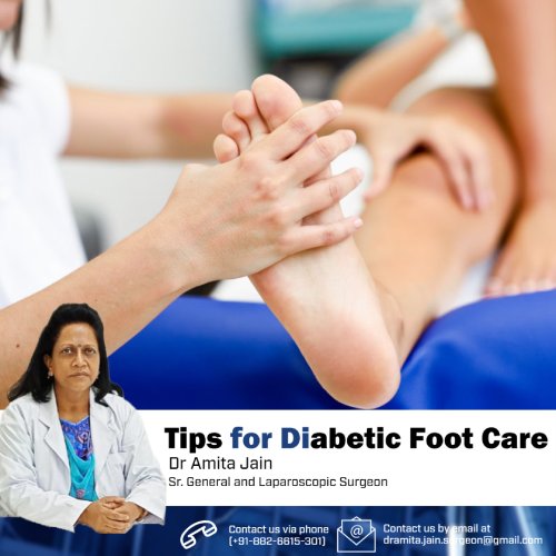 Tips for Diabetic Foot Care - By Dr Amita Jain