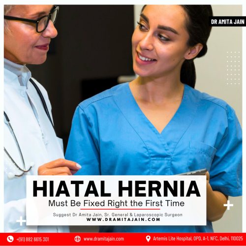 Dr Amita Jain best surgeon for hernia treatment in Delhi