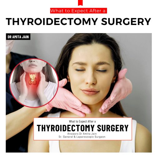 Dr Amita Jain, senior general and laparoscopic surgeon for thyroid surgery in India