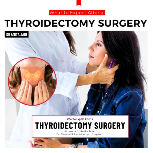 Dr Amita Jain, senior general and laparoscopic surgeon for thyroid surgery in India