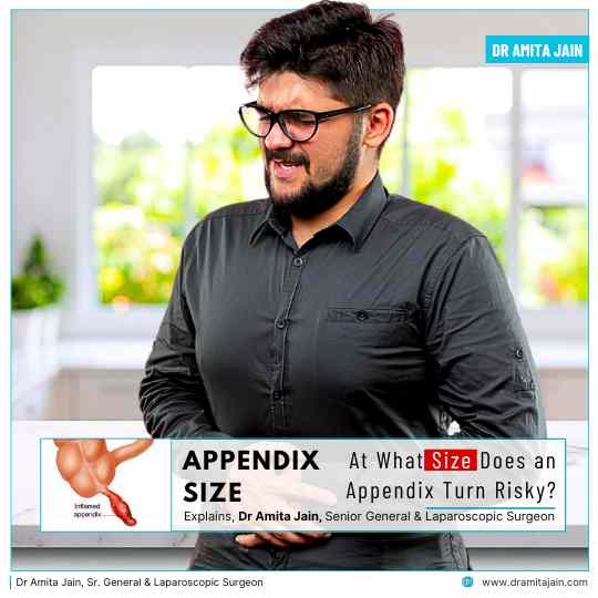 Dr Amita Jain Sr. General & Laparoscopic Surgeon for appendicitis in delhi ncr