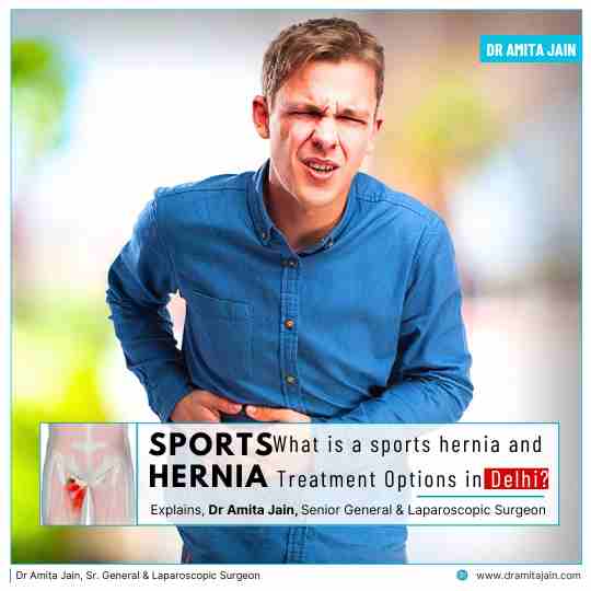 Sports Hernia and Treatment Options in Delhi