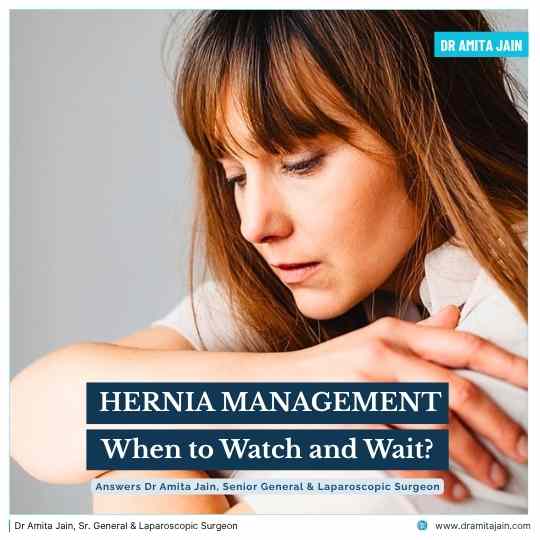 Dr Amita Jain Sr. General & Laparoscopic Surgeon for Hernia treatment in Delhi and India