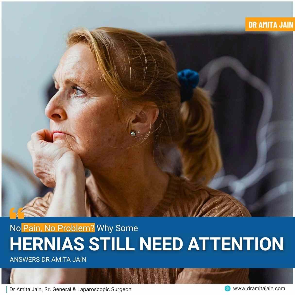 Hernia treatment surgeon by Dr Amita Jain