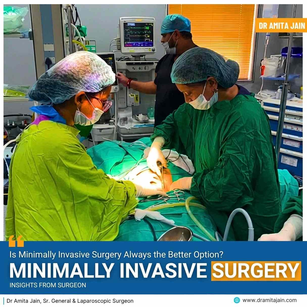 Minimally Invasive Surgery by Dr Amita Jain