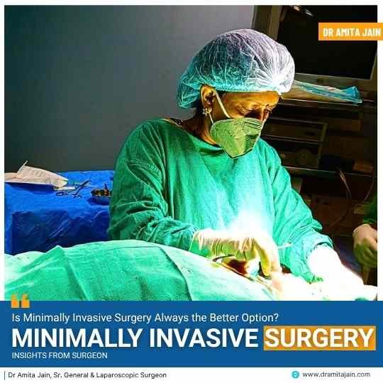 Minimally Invasive Surgery by Dr Amita Jain