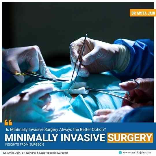 Minimally Invasive Surgery by Dr Amita Jain