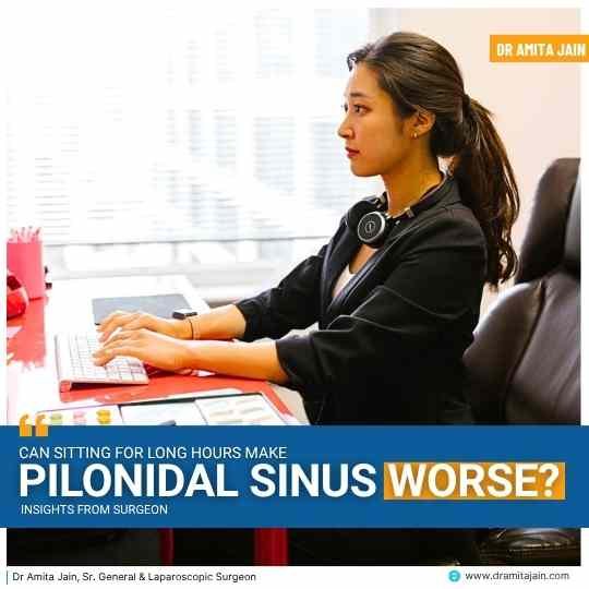 Pilonidal Sinus treatment and surgery by Dr Amita Jain