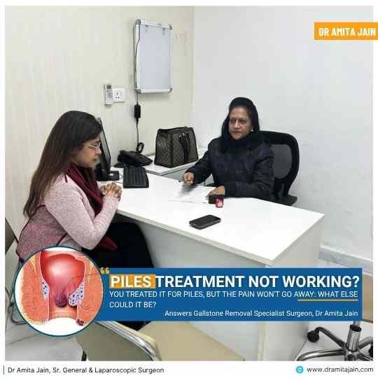 Piles Treatment not Working Explains Proctologist Dr Amita Jain