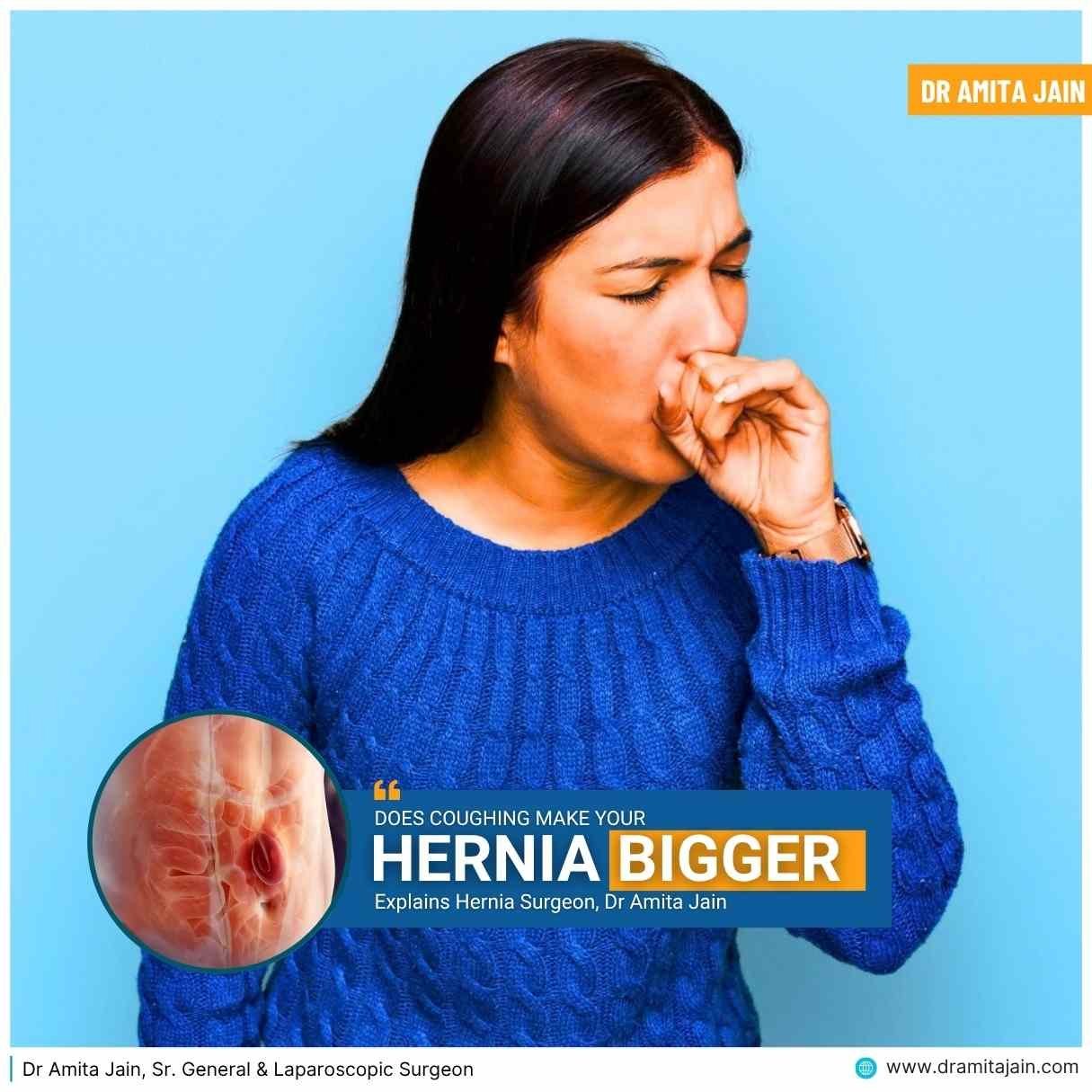 Why Your Hernia Gets Bigger When You Cough: Explains Hernia Surgeon